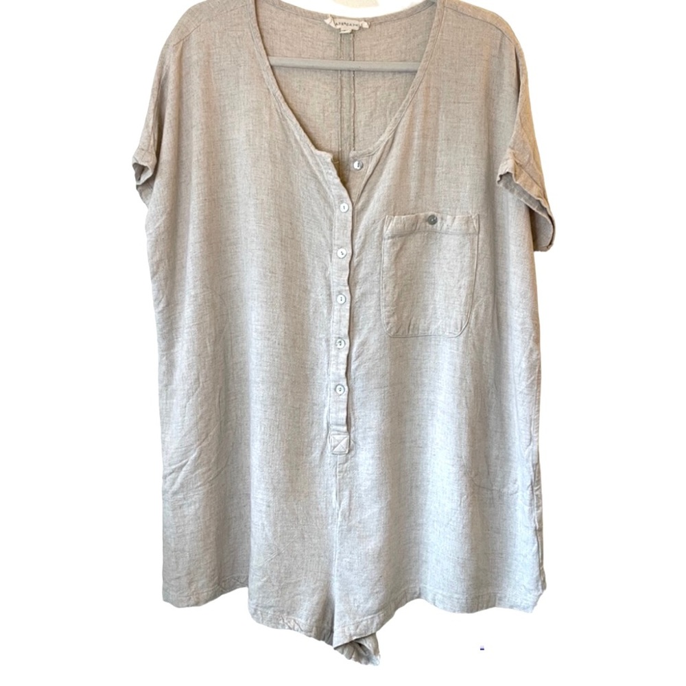 Grade & Gather Linen Blend Romper